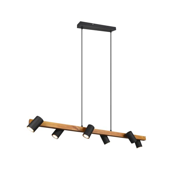 Hanglamp Trio Leuchten Marley zwart - Image 5