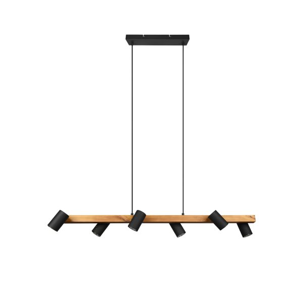 Hanglamp Trio Leuchten Marley zwart - Image 6
