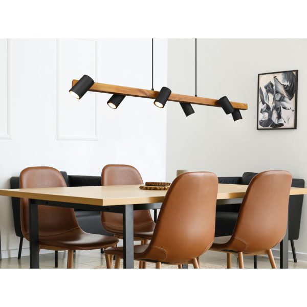 Hanglamp Trio Leuchten Marley zwart - Image 7