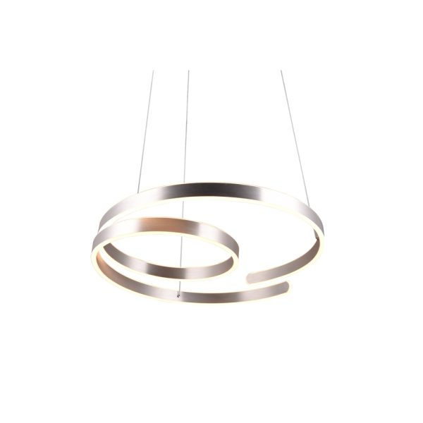 Hanglamp Trio Leuchten Marnie aluminium - Image 2