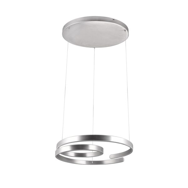 Hanglamp Trio Leuchten Marnie aluminium - Image 3