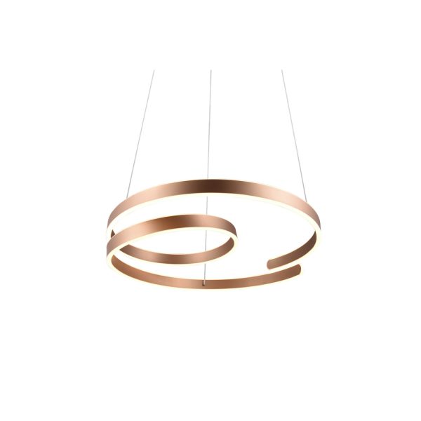 Hanglamp Trio Leuchten Marnie bruin - Image 2