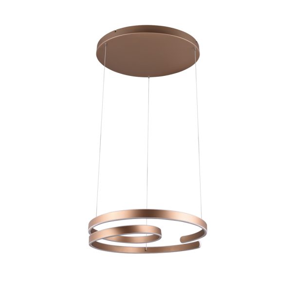 Hanglamp Trio Leuchten Marnie bruin - Image 3