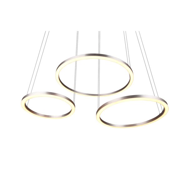 Hanglamp Trio Leuchten Morrison nikkel - Image 4