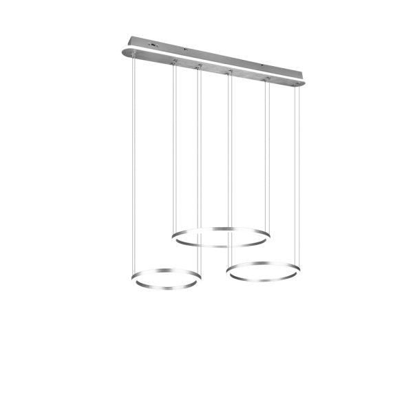 Hanglamp Trio Leuchten Morrison nikkel - Image 6