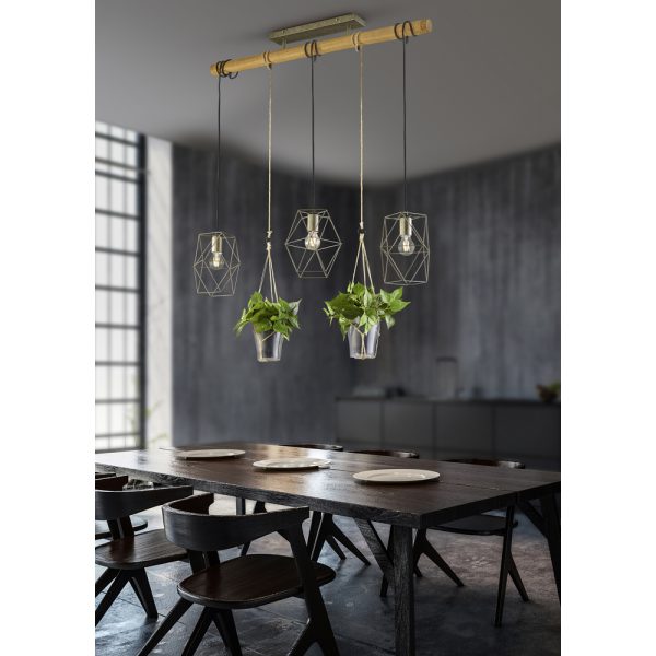 Hanglamp Trio Leuchten Plant  nikkel - Image 3