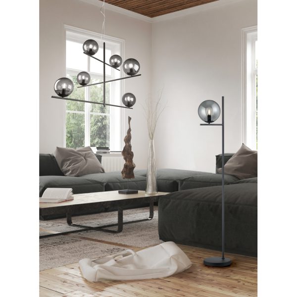 Hanglamp Trio Leuchten Pure antraciet