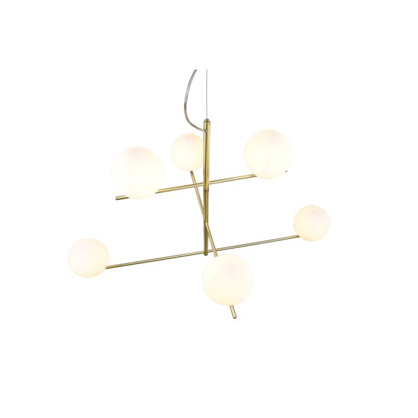 Hanglamp Trio Leuchten Pure messing - Image 3