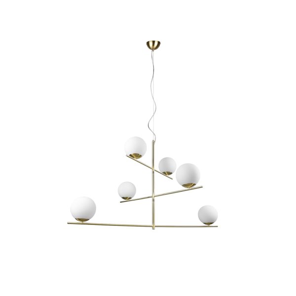 Hanglamp Trio Leuchten Pure messing - Image 5