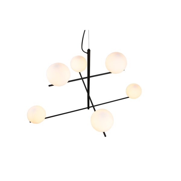 Hanglamp Trio Leuchten Pure zwart - Image 3