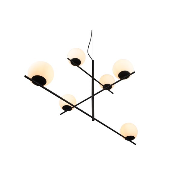 Hanglamp Trio Leuchten Pure zwart - Image 4