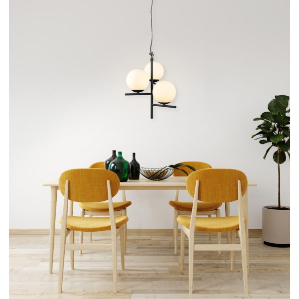 Hanglamp Trio Leuchten Pure zwart - Image 2