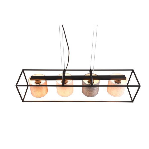 Hanglamp Trio Leuchten Ross zwart - Image 3