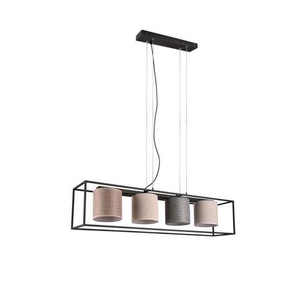 Hanglamp Trio Leuchten Ross zwart - Image 5