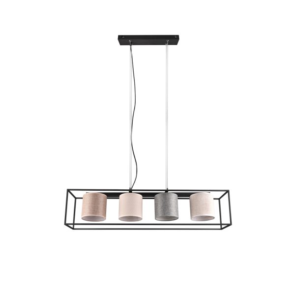 Hanglamp Trio Leuchten Ross zwart - Image 6