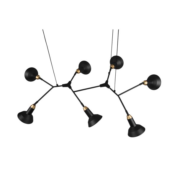 Hanglamp Trio Leuchten Roxie zwart - Image 3