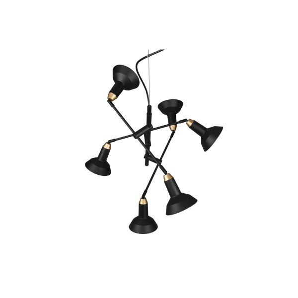Hanglamp Trio Leuchten Roxie zwart - Image 3