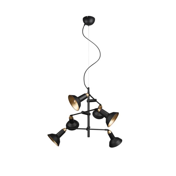 Hanglamp Trio Leuchten Roxie zwart - Image 4
