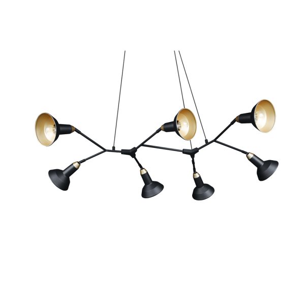 Hanglamp Trio Leuchten Roxie zwart - Image 5