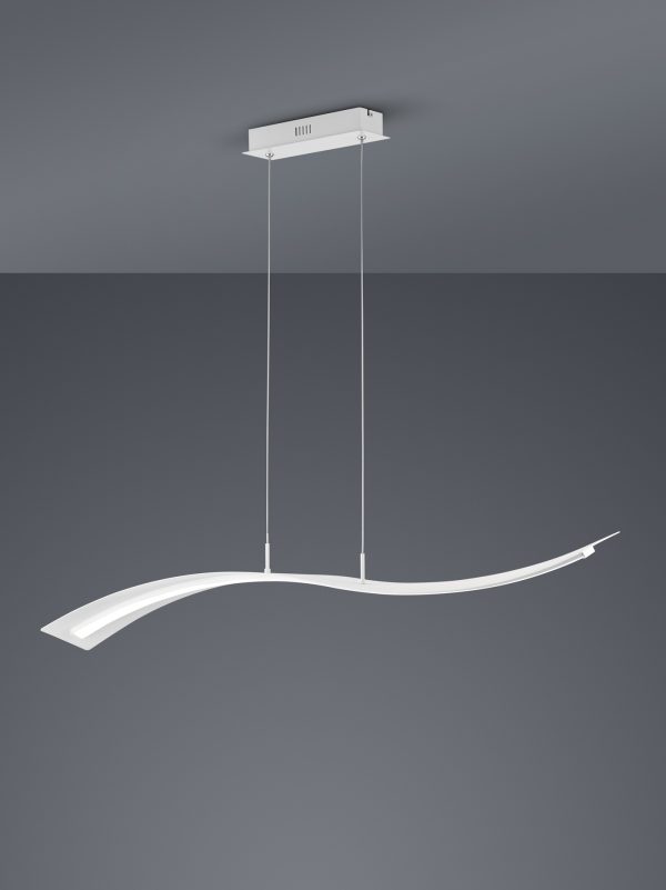 Hanglamp Trio Leuchten Salerno wit