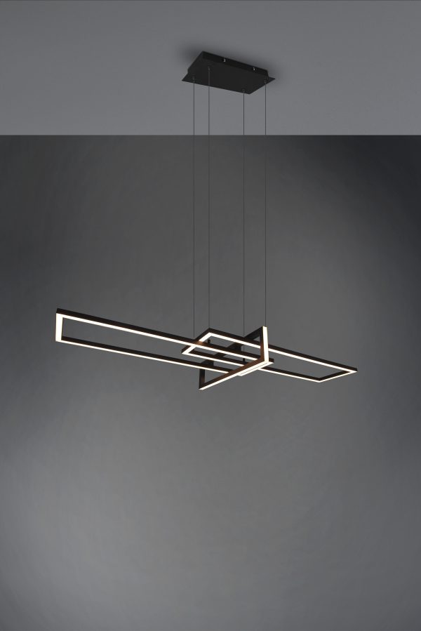 Hanglamp Trio Leuchten Salinas zwart - Image 2