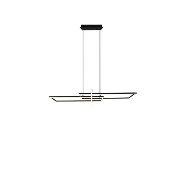 Hanglamp Trio Leuchten Salinas zwart - Image 3