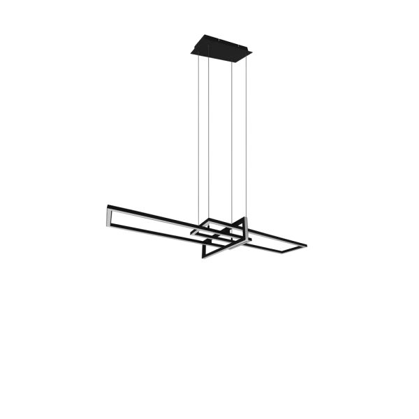 Hanglamp Trio Leuchten Salinas zwart - Image 4
