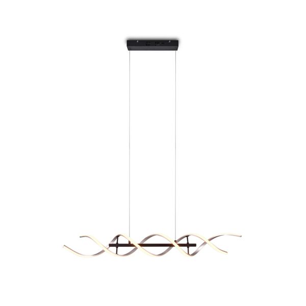 Hanglamp Trio Leuchten Sequence aluminium - Image 5