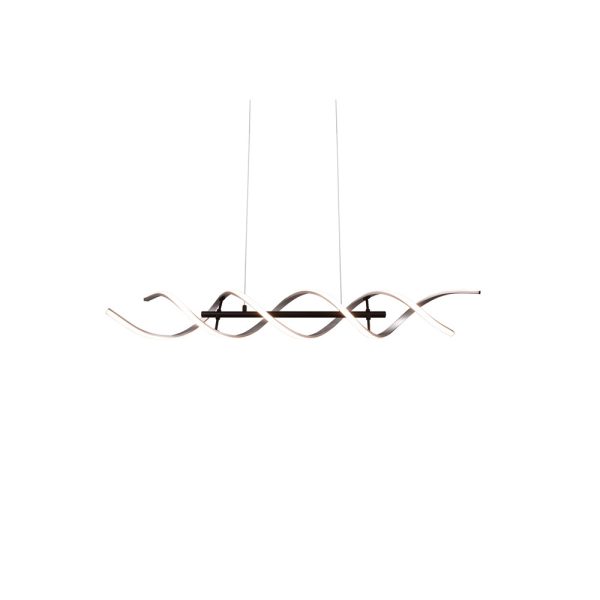 Hanglamp Trio Leuchten Sequence aluminium - Image 6