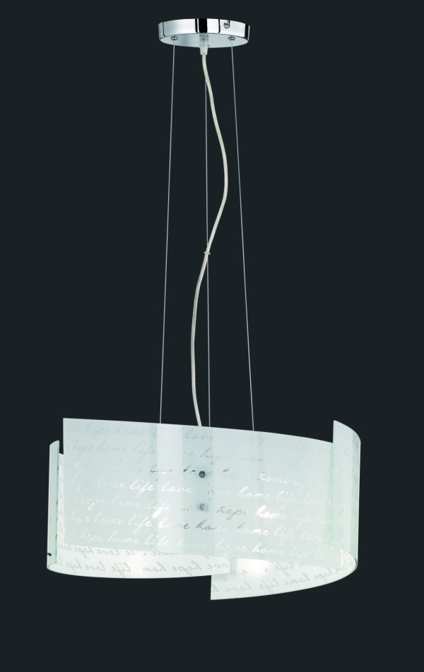 Hanglamp Trio Leuchten Signa wit - Image 2