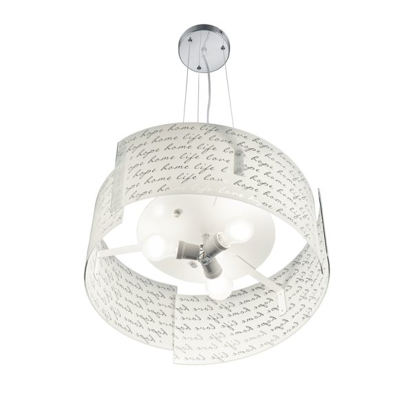 Hanglamp Trio Leuchten Signa wit - Image 3