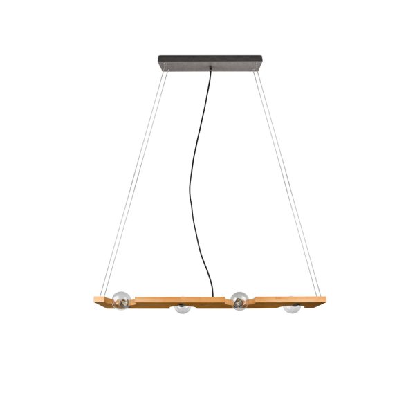 Hanglamp Trio Leuchten Tailor hout - Image 6