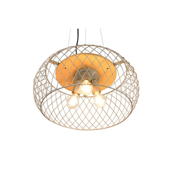 Hanglamp Trio Leuchten Tamil  nikkel - Image 3