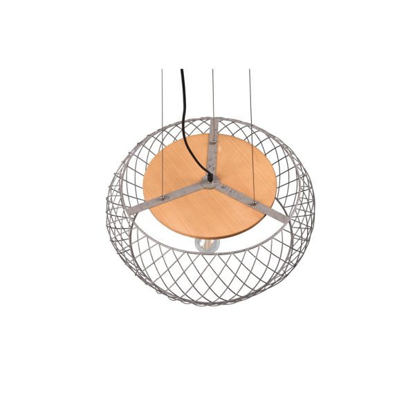 Hanglamp Trio Leuchten Tamil  nikkel - Image 5