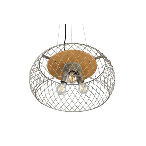 Hanglamp Trio Leuchten Tamil  nikkel - Image 6