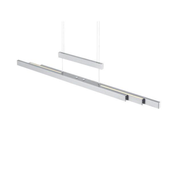 Hanglamp Trio Leuchten Trajan nikkel - Image 4