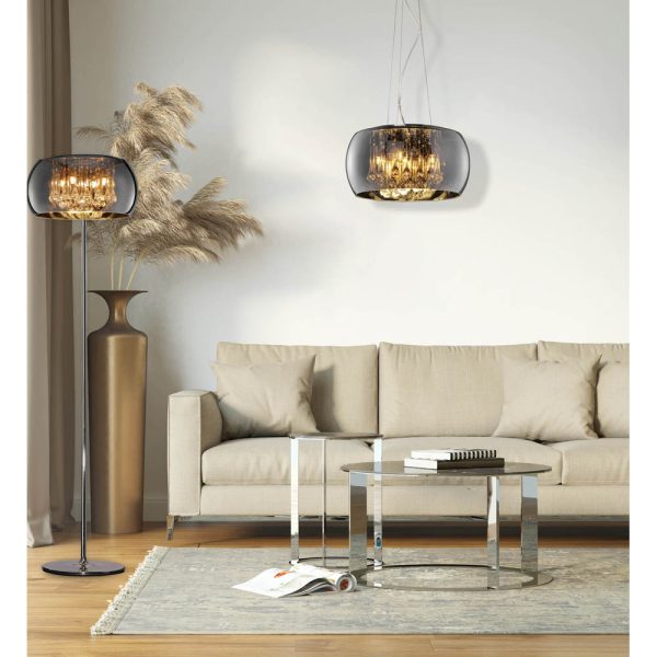 Hanglamp Trio Leuchten Vapore chroom - Image 2