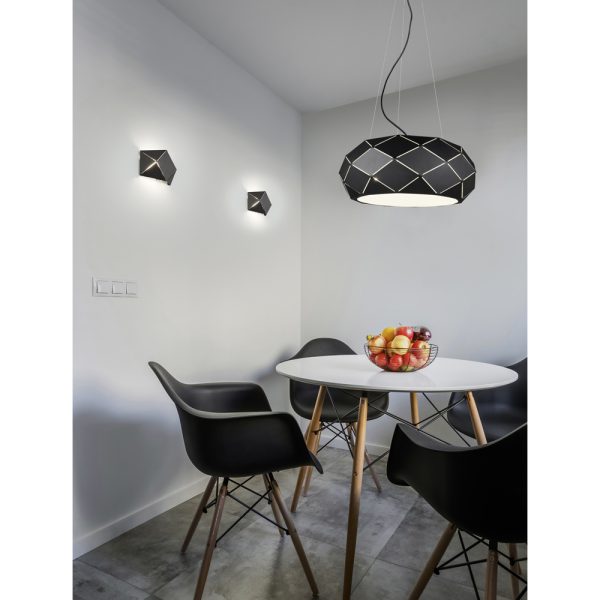 Hanglamp Trio Leuchten Zandor zwart