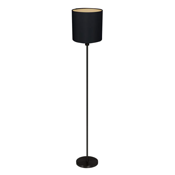 Mexlite Noor vloerlamp – ø 30 cm – E27 (grote fitting) – wit en zwart