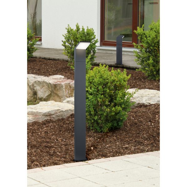 Paal Trio Leuchten Pearl antraciet