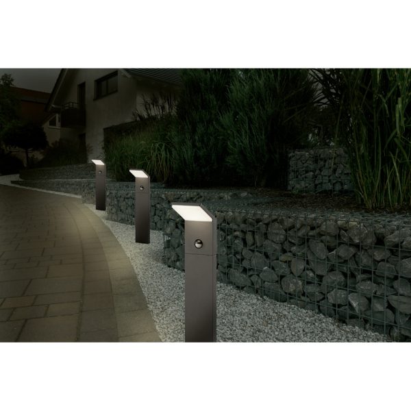 Paal Trio Leuchten Pearl antraciet