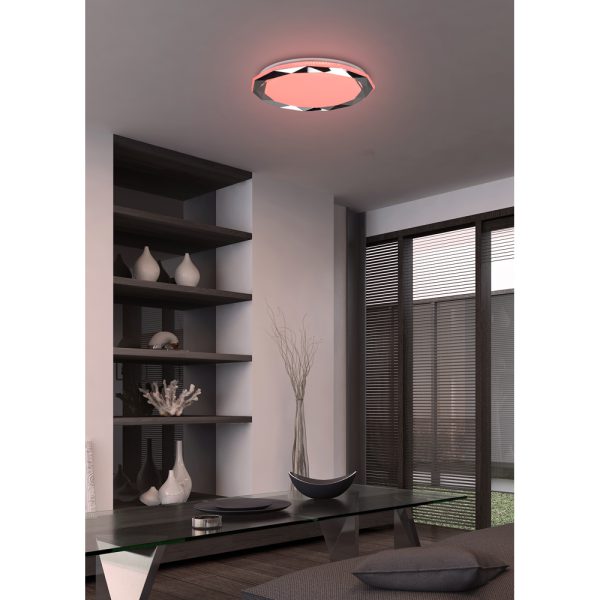 Plafondlamp Reality Ando chroom - Image 7