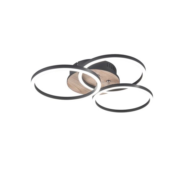 Plafondlamp Reality Circle hout - Image 5