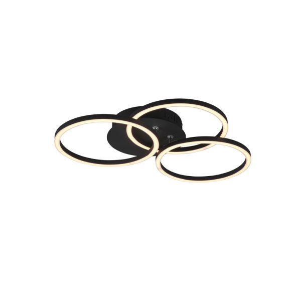Plafondlamp Reality Circle zwart