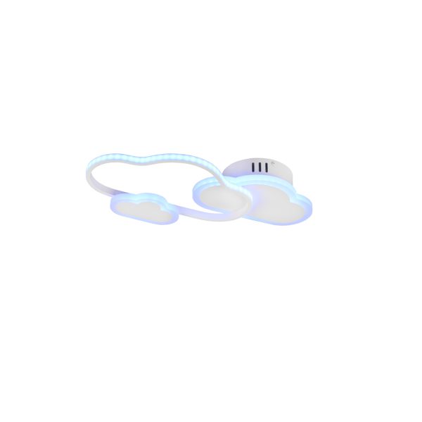 Plafondlamp Reality Cloudy wit - Image 6