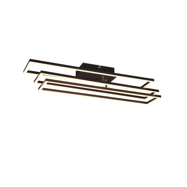 Plafondlamp Reality Corso zwart