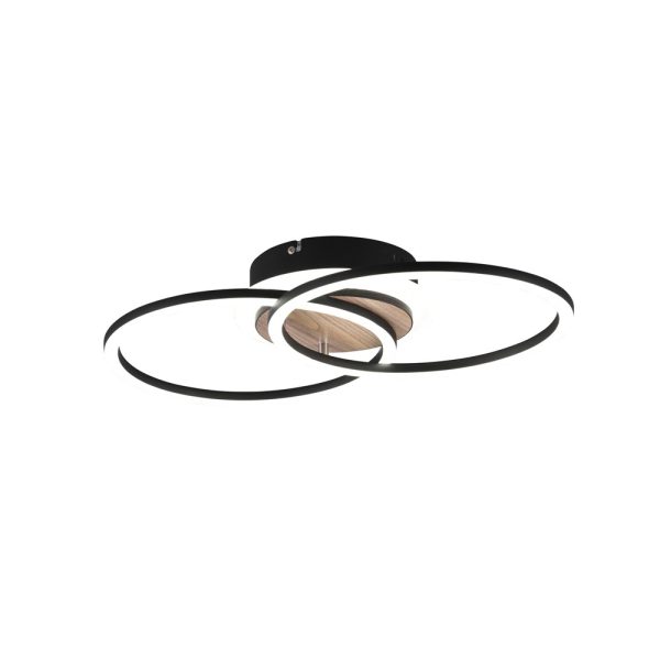 Plafondlamp Reality Giro hout