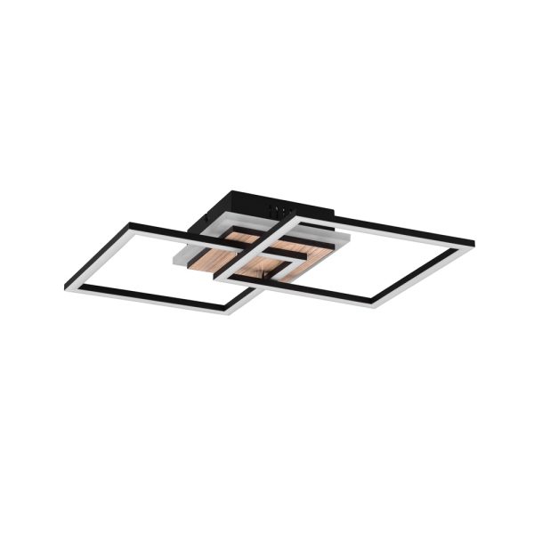 Plafondlamp Reality Giro hout - Image 4