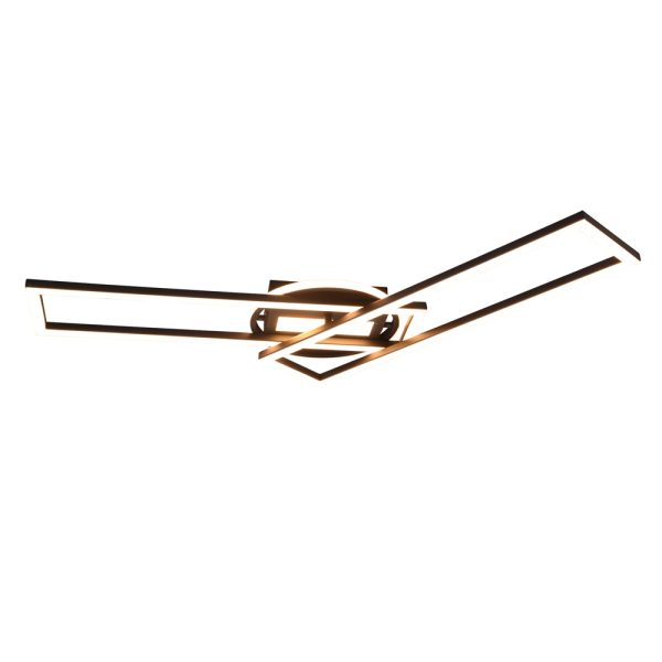 Plafondlamp Reality Twister zwart