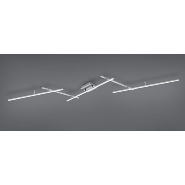 Plafondlamp Trio Leuchten Arvin nikkel - Image 3